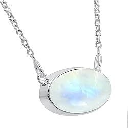TISHAVI 4.41Cts Natural Moonstone Necklace For