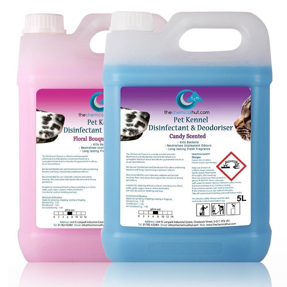 10L of The Chemical Hut Antibacterial Disinfectant Cleaner For Pet Dogs