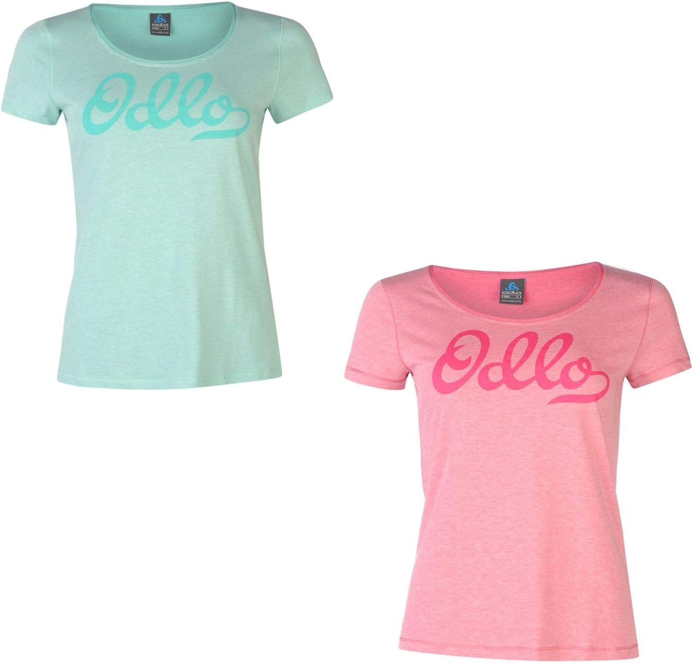 Odlo Logo T-Shirt Womens Outdoor Top Tee Shirt Walking Activewear