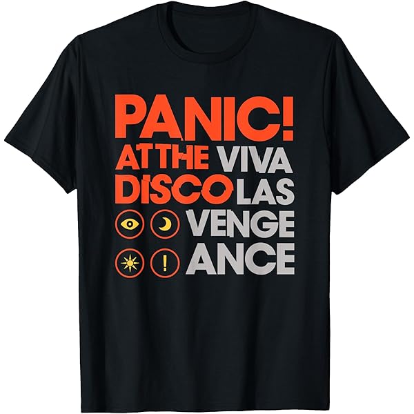 Panic! At The Disco Tシャツ ブラック Panic! At The Disco - Bars - T-Shirt | Impericon