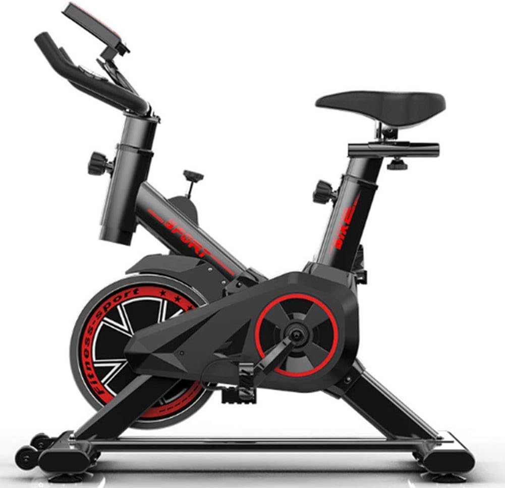Exercise Bike-Gym Spec Indoor Bik -22Kg Belt Driven Flywheel-Heart Rate Chest Strap-Adjustable Seat & Handles-Gym Equipment at Home - Infinity Resistance