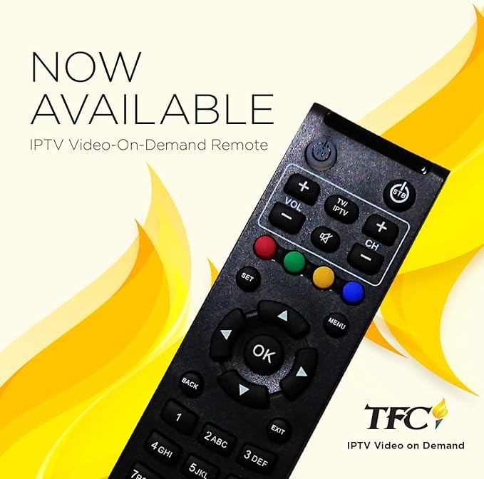 TFC IPTV Remote Control Amazon.co.uk Electronics