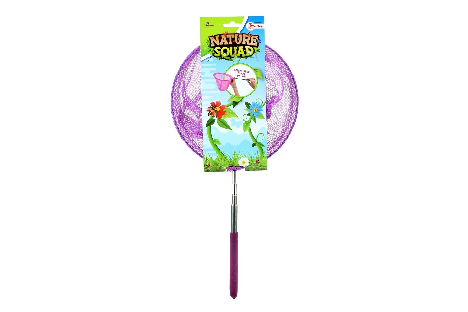 Toi-Toys NATURE SQUAD extendable fish + butterfly net