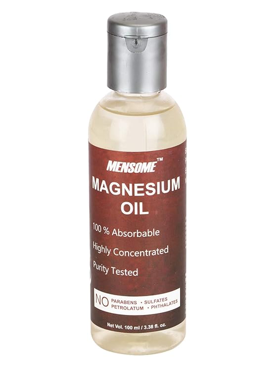 MENSOME Magnesium Oil For Joint Pain and Massage (100 ml) Amazon.in Health & Personal Care