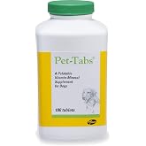 Pet Tabs Original Formula Vitamin Supplement, 180 Count