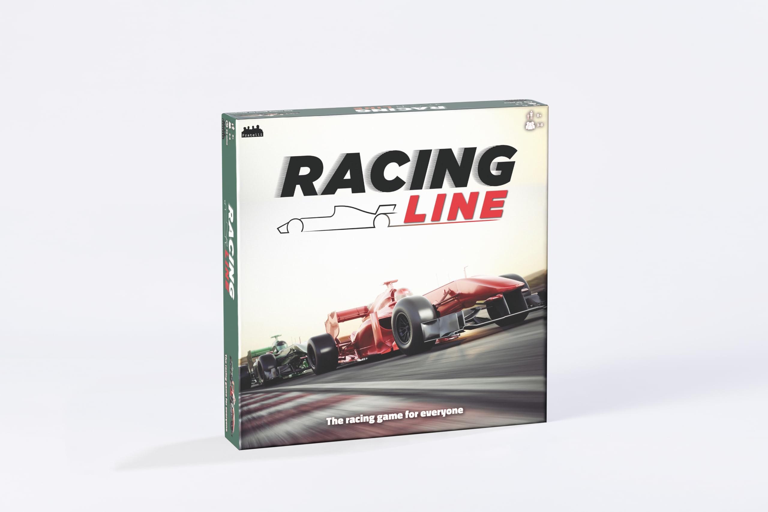 Racing Line - Formula 1 Board Game for Families, Adults & Kids 8+ | Fast-Paced F1 Racing Party Game