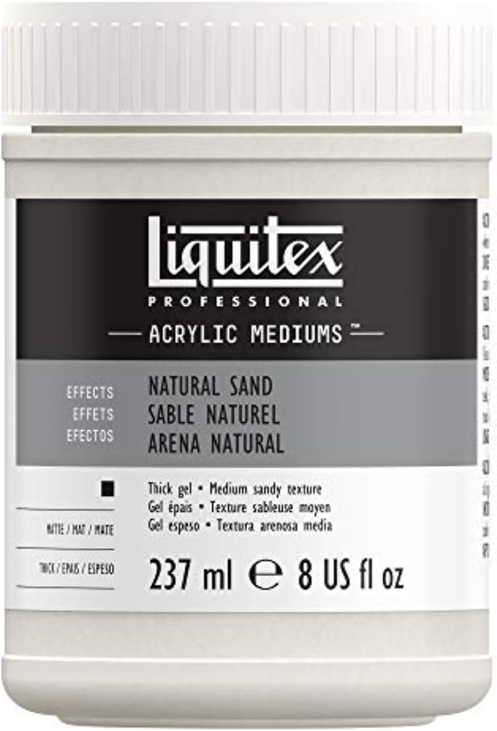 Liquitex 6508 Natural Sand Effects Medium 237 ml Professional