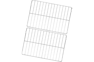 SZHY-LINK UPGRAGED 316067902 Oven Rack Replacement for Frigidaire Kenmore Range Stove Oven Parts 316069800 23" x 16" 304 Stainless Steel Rack Flat Frigidaire Range Oven Wire Rack 2 Pack