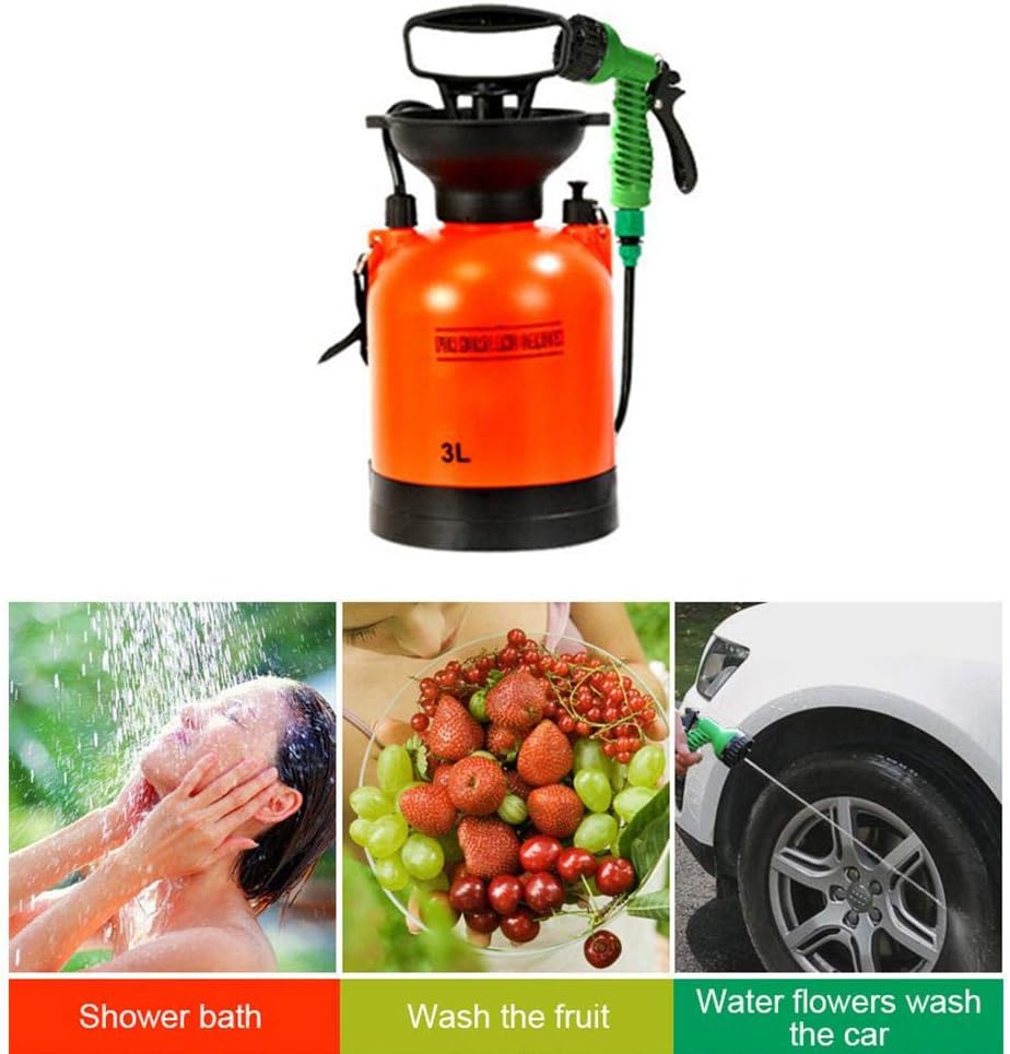 Amazon Co Jp アウトドア用品 アウトドアポンプ 電池いらず アウトドア用品 簡易シャワー ポンピングシャワー 携帯用 3l 防災 室内 室外でのシャワー 洗車 ペット浴 木や花卉への水遣り 旅行とキャンプに適用する ホーム キッチン