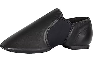 ARCLIBER Unisex Jazz Shoes for Women/Big Kid Slip-on Dance Shoes