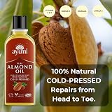 Ayumi Natural Pure Almond Oil 250 ml Moisturising Skin Hair Nourishing view 2