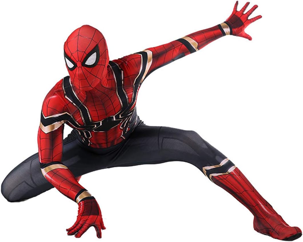 Superhero Zentai Adult Spandex Onesie Suit Kids Cosplay Full Body Costume
