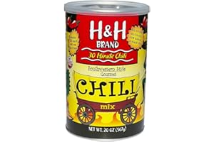 30 SECOND SALSA 30 Minute Chili Mix - Southwestern Chuck-Wagon Style - Mild (20 Oz Can. Makes 16-ea. 40-Oz Batches of Chili)