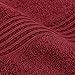 Superior Egyptian Cotton 10-Piece Face Towel Set , Small Towels For Facial, Spa, Quick Dry, Absorbent Towels, Bathroom Accessories, Guest Bath, Home Essentials, Washcloth, Airbnb, Burgundy