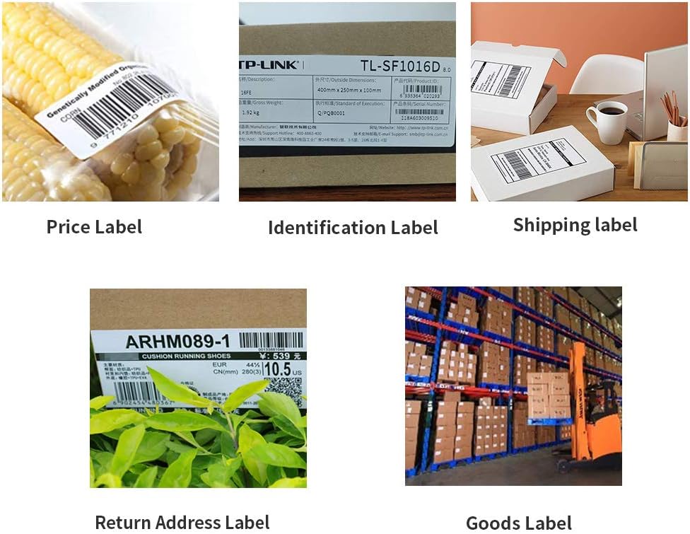 Anylabel 14 UP 1-1/3" x 4" Shipping Address Labels for Laser & Inkjet Printer Easy Peel Adhesive (100 Sheets, 1400 Labels) : Office Products