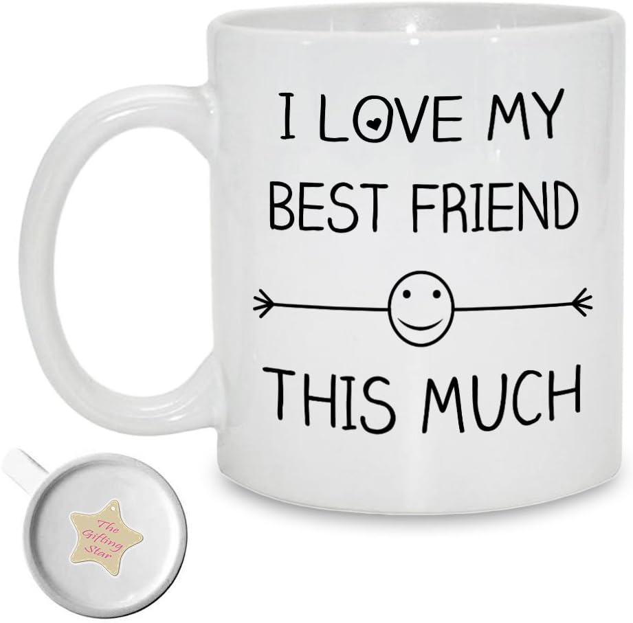 I Love My Best Friend This Much | Birthday Bestie Gift