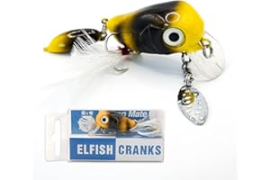 Pelican Mate Crankbaits for Bass Fishing Shallow Diving Fishing Lures Topwater Swimbaits Freshwater and Saltwater 1.5’’/0.2 oz