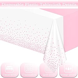 WNINK 2 Pack White and Light Pink