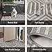 REFETONE Indoor Doormat, Front Door Mat 24
