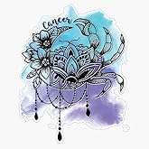 Cancer Crab Vinyl Waterproof Sticker Decal Car Laptop Wall Window Bumper Sticker 5