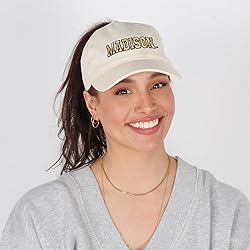 Ponyflo Women's Baseball Cap - Curly Hair Ponytail