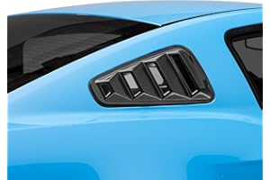 SpeedForm Quarter Window Louver in Carbon Fiber Fits Ford Mustang Coupe 2010-2014