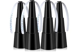 Grete Gotye 4 Pack Food Fans for Tables, Indoor Outdoor Food Fan, Portable Battery Powered Fan for Home Restaurant Party Picnic Patio (Black)