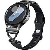 Getino Slim Bands Compatible with Samsung Galaxy Watch 7 Band 6 5 4 FE Active 2 40mm 44mm/Galaxy Watch 6 4 Classic/5 Pro, Skinny Thin 20mm Watch Band Silicone Sport Strap for Samsung Watch Bands Women