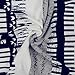 WLLW Women Cotton Geometric Print Casual Cape Cloak Thin Cardigan Coat