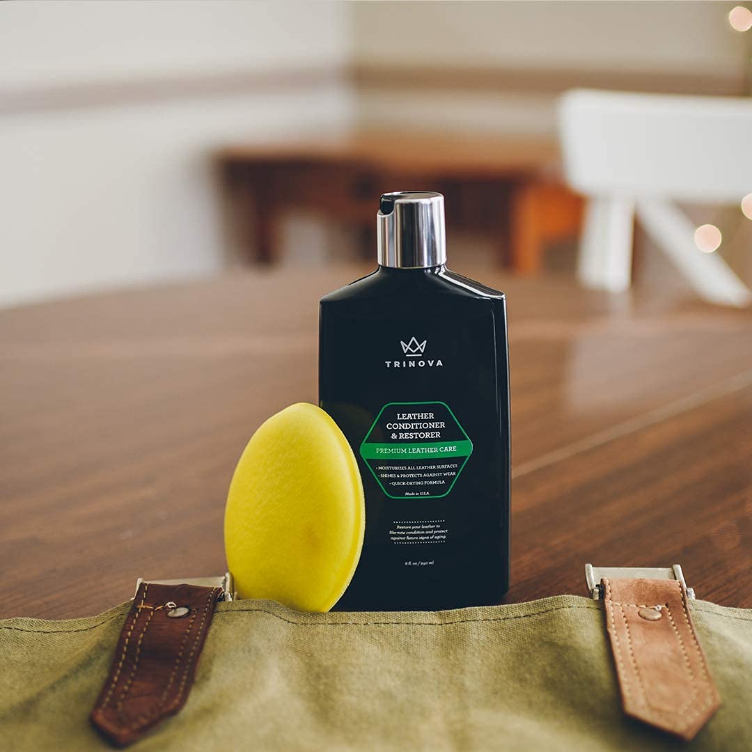 TriNova Leather Conditioner and Restorer with Water Repellent Formula