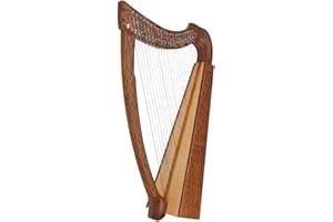 Roosebeck 22-String Heather Harp w/Full Chelby Levers - Knotwork