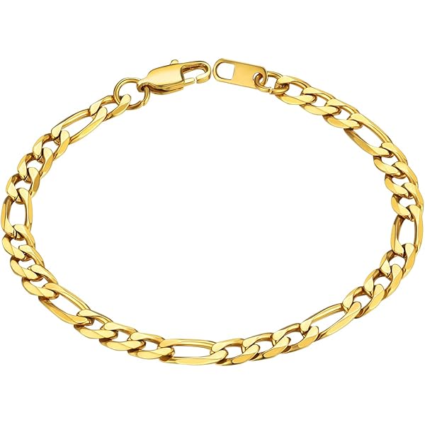 CaptainSteeL Figaro Bracelet for Men and Women, 7/7.5/8/9inch