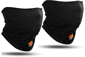 LANLFY Lightweight Cooling Face Mask for Men Women, FR Neck Gaiter Scarf for Welding, Racing, Motorcycling