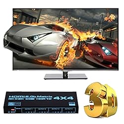 Explosive HDMI 2.0 4k Matrix switcher 4X4 Switching