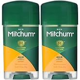Mitchum Clear Gel Antiperspirant &amp; Deodorant for Men, Super Sport - 2.25 oz - 2 pk