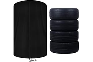 Tire Storage Bags, Universal Spare Tire Cover, Fits up to Diameter 30" Tires, Waterproof Dust Proof Large Seasonal Tire Cover