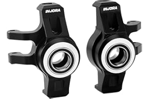 INJORA Aluminum Steering Knuckles for Arrma Typhon Grom Granite Grom