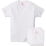 Tagless Cotton Crew Neck Undershirts 