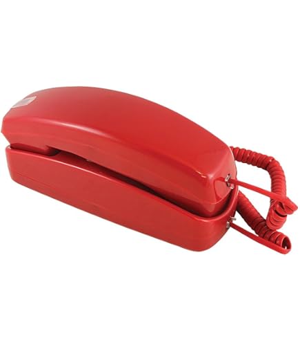 VTech AT&T 210BK Corded TrimLine Phone With Lighted Keypad & Speed Dial - Black Landline