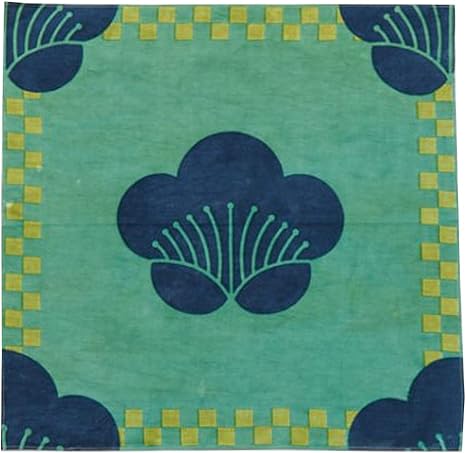 Amazon 大判 風呂敷 100cm 100cm 綿素材 染め 梅紋 グリーン Honjien Tea ほんぢ園 風呂敷 通販