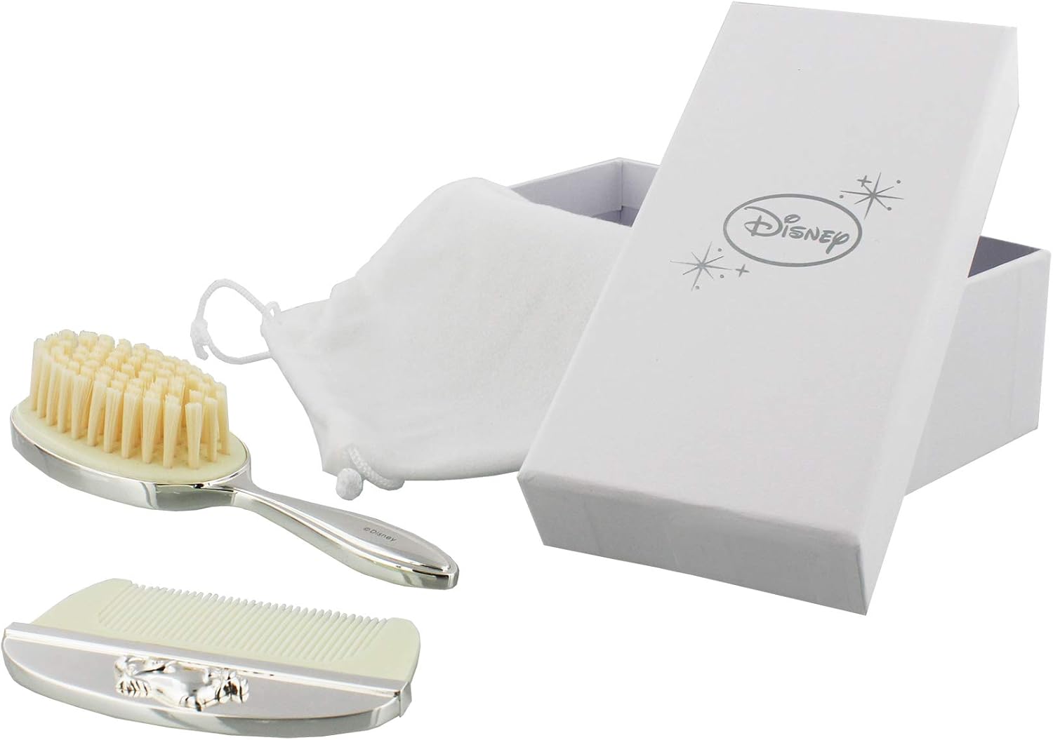 christening brush and comb set