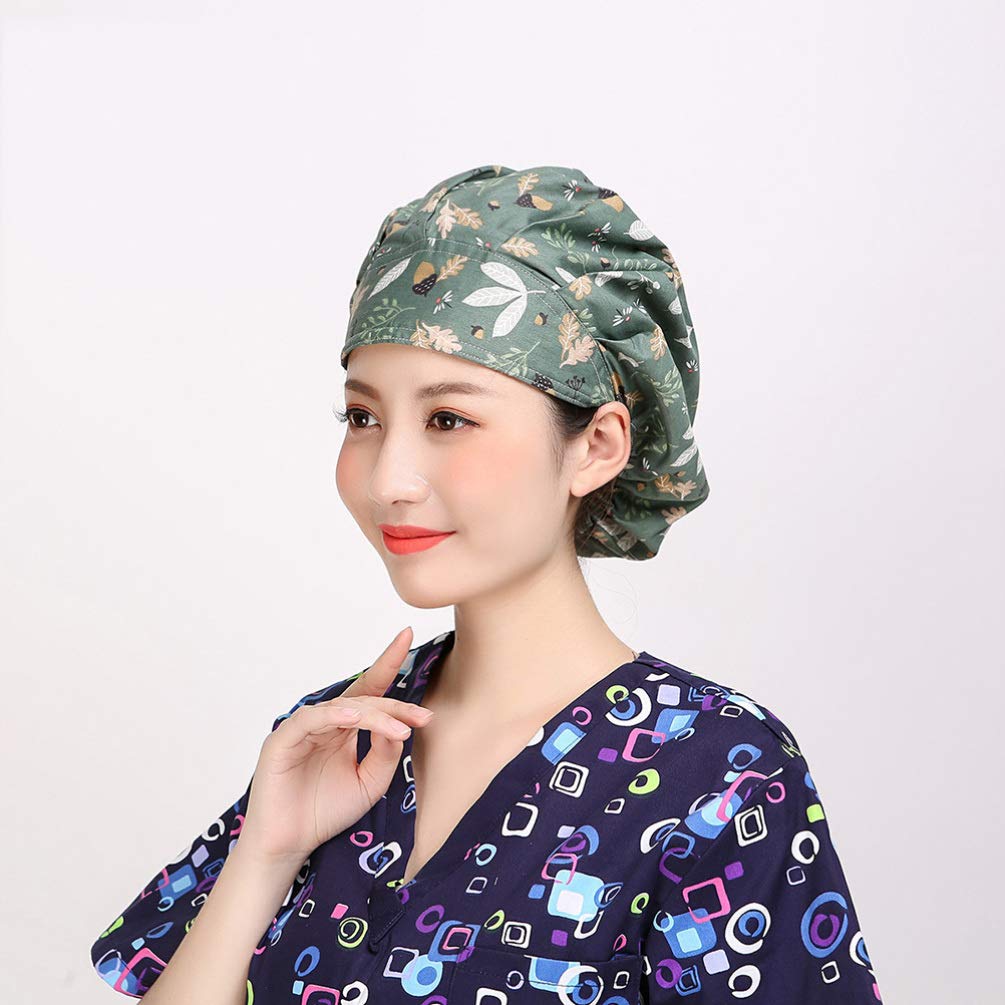 Surgery Animal Plant Adjustable Cartoon Cap Surgical Practical Caps