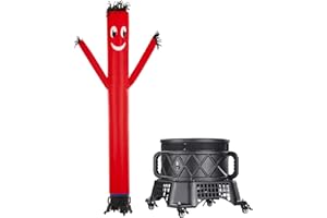VEVOR Inflatable Tube Man Set, 20 ft Tall, Wacky Waving Inflatable Dancing Tube Guy with 1 HP Blower, PP Shell IPX3 Waterproo