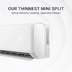 DELLA 18000 BTU Mini Split AC 21 SEER2 Cools Up to
