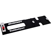 Milescraft 1410 Track Saw Square &ndash; Track Saw Rail Square Guide, 90 Degree Cuts from Edge, Auto-Align, Rip Full Sheets Straight and Square, Fast Adjust, Exclusive for Milescraft 1409 TrackSawGuide