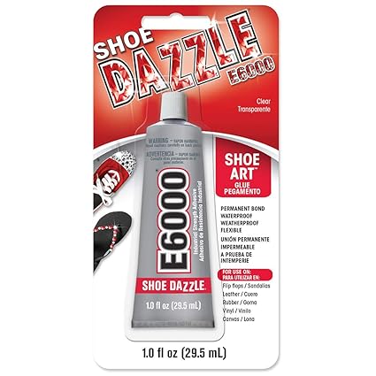 E-6000 Multi-Purpose Adhesive 1.0 Ounces 1/Pkg-Shoe Dazzle Shoe Art Glue