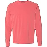 Comfort Colors Men's Adult Long Sleeve Tee, Style 6014 Watermelon