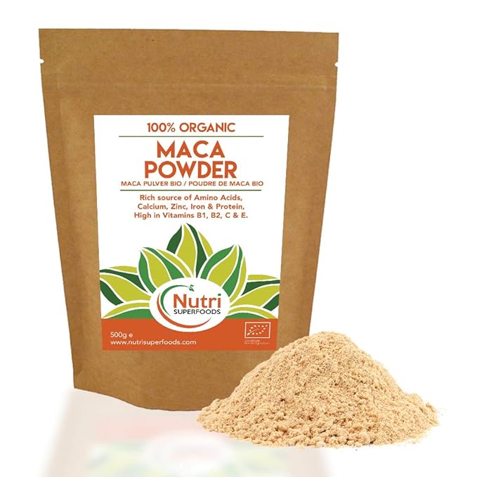 Maca Cruda Orgánico en Polvo. Promueve la Fertilidad en ...