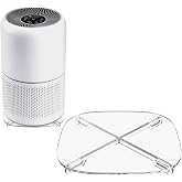 Beautyflier Acrylic Holder Tray for LEVOIT Air Purifier, 8.75-Inch | Heat Dissipation &amp; Anti-Water, Desktop Stand for PuroAir Air Purifiers, Non-Slip Protective Base