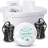 Veicomtech Ionic Foot Bath Detox Machine, Foot Detox Mahine for Salon, Beauty SPA Club with 2 arrays and basin(2 Arrays, 100 Liners) Green